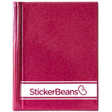Sticker Beans Sticker Book - Raspberry Pink Edition - hip-kid