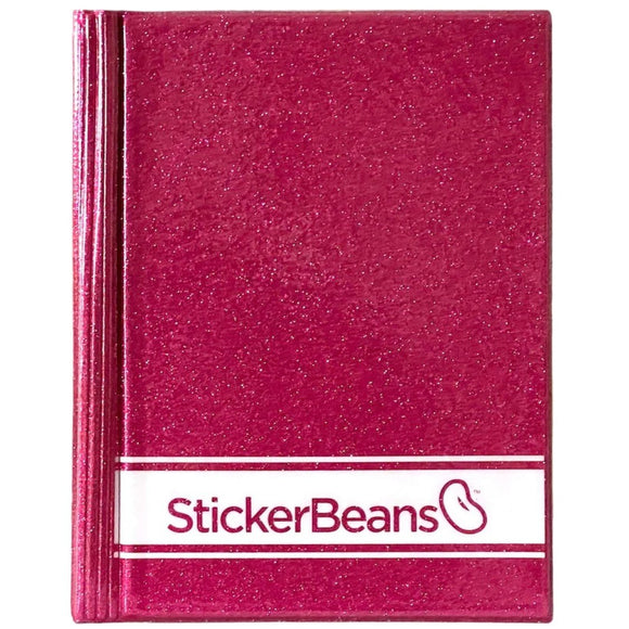 Sticker Beans Sticker Book - Raspberry Pink Edition - hip-kid