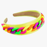 Mavi Neon Glam Chain Headband Trio - hip-kid