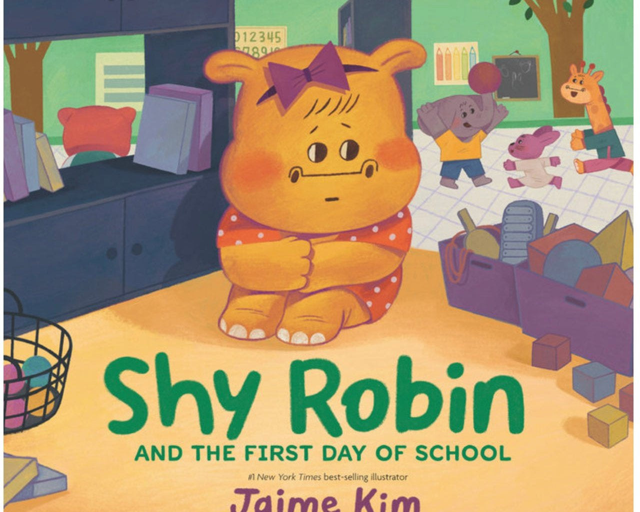 Shy Robin and The First Day of School - hip-kid