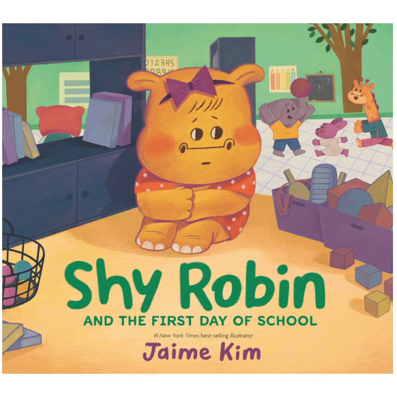 Shy Robin and The First Day of School - hip-kid