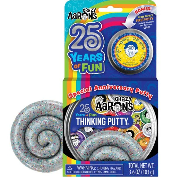 Crazy Aarons 25th Anniversary Thinking Putty Pack - hip-kid