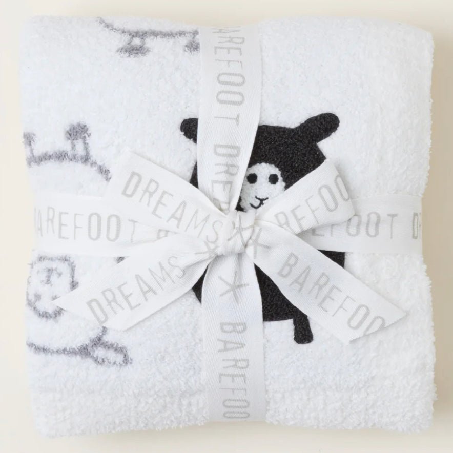 Barefoot Dreams Cozy Chic Black Sheep Blanket - Pearl Multi - hip-kid