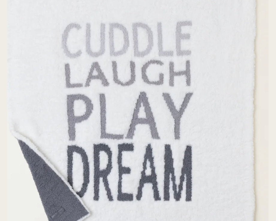 Barefoot Dreams Cuddle Laugh Play Dream Blanket - Pearl Multi - hip-kid