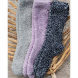 Barefoot Dreams Cozy Chic Youth Heathers Socks - hip-kid