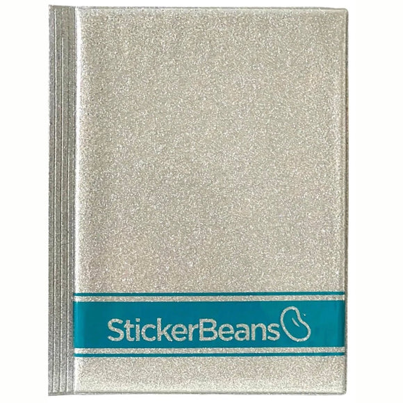 Sticker Beans Sticker Book - Teal/Silver Edition - hip-kid