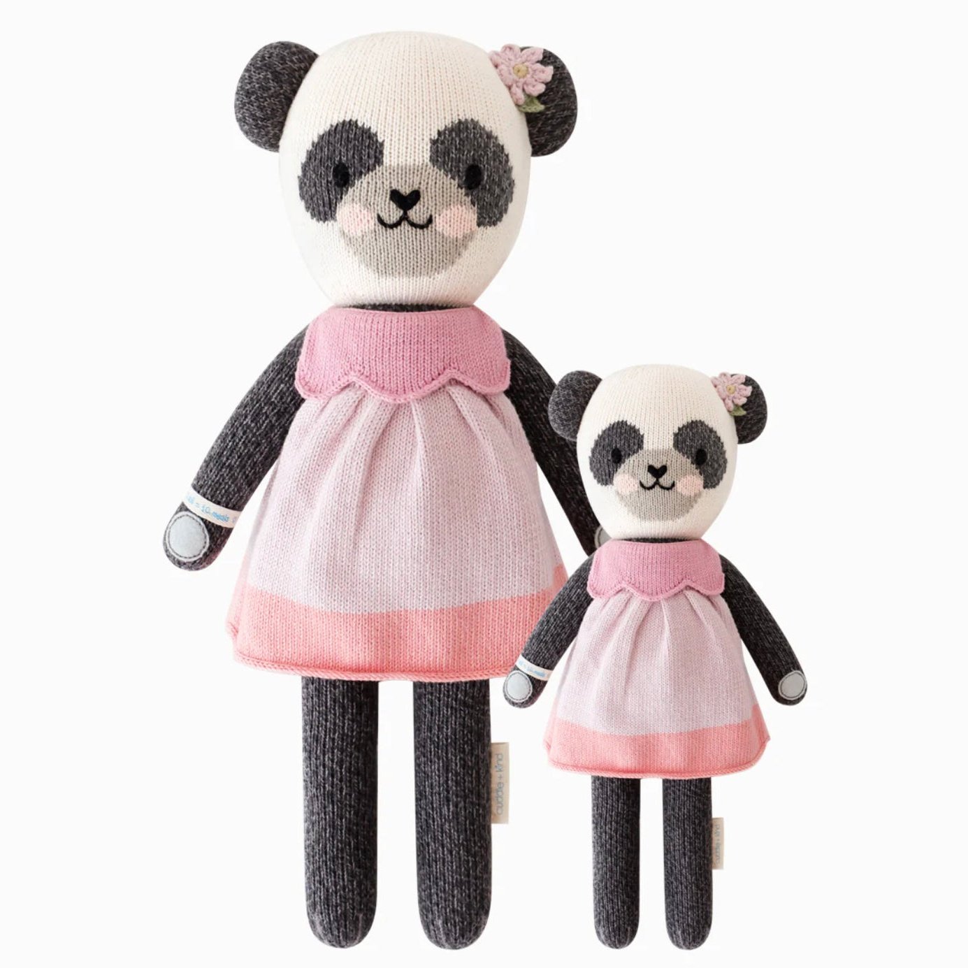 cuddle + kind polly the panda - 13in - hip-kid