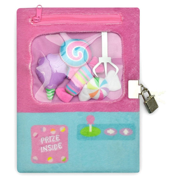 Iscream Claw Machine Lock & Key Journal - hip-kid