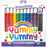 OOLY Yummy Yummy Fruit Scented Markers - Set of 12 - hip-kid