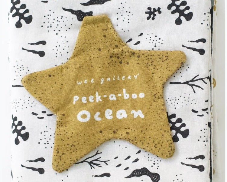 Wee Gallery Peekaboo Ocean Crinkle Book - hip-kid