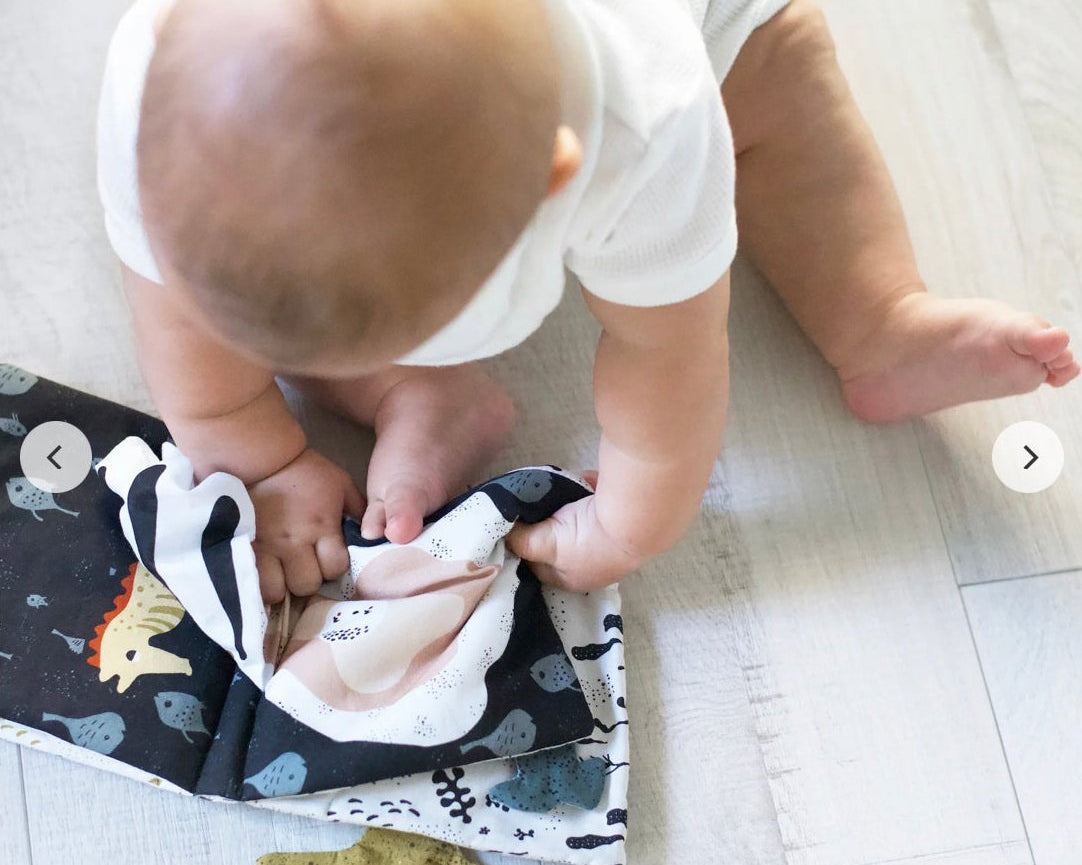 Wee Gallery Peekaboo Ocean Crinkle Book - hip-kid