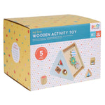 Petit Collage My First Wooden Activity Toy - hip-kid