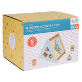 Petit Collage My First Wooden Activity Toy - hip-kid