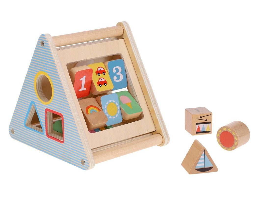 Petit Collage My First Wooden Activity Toy - hip-kid