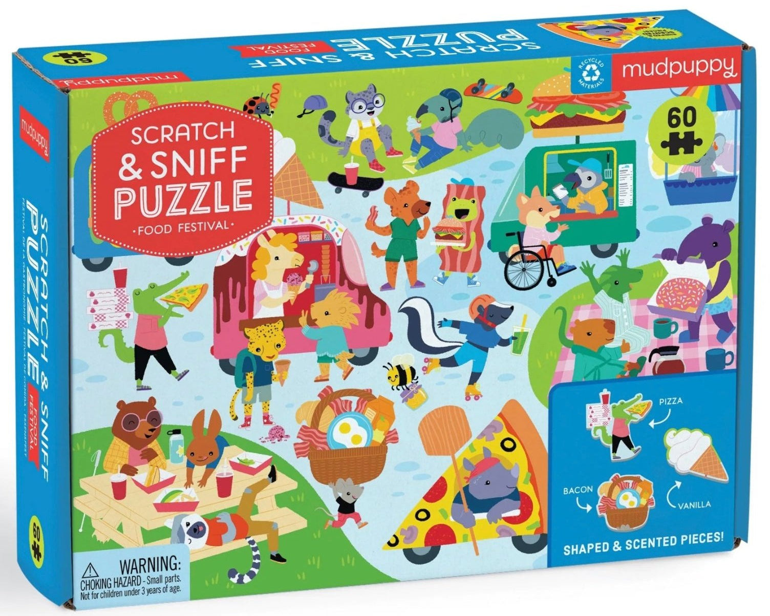 Food Festival Scratch and Sniff Puzzle - hip-kid