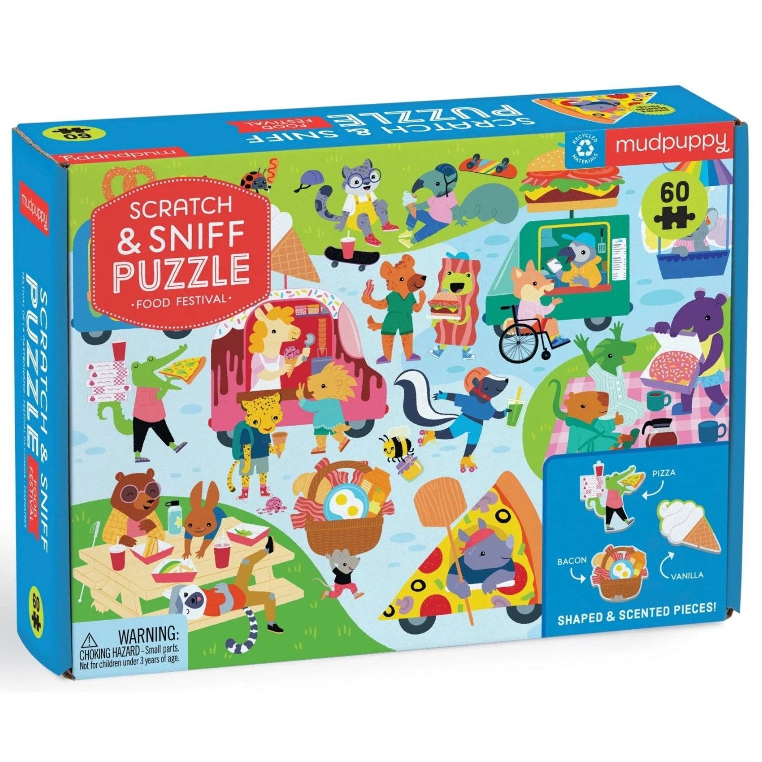 Food Festival Scratch and Sniff Puzzle - hip-kid