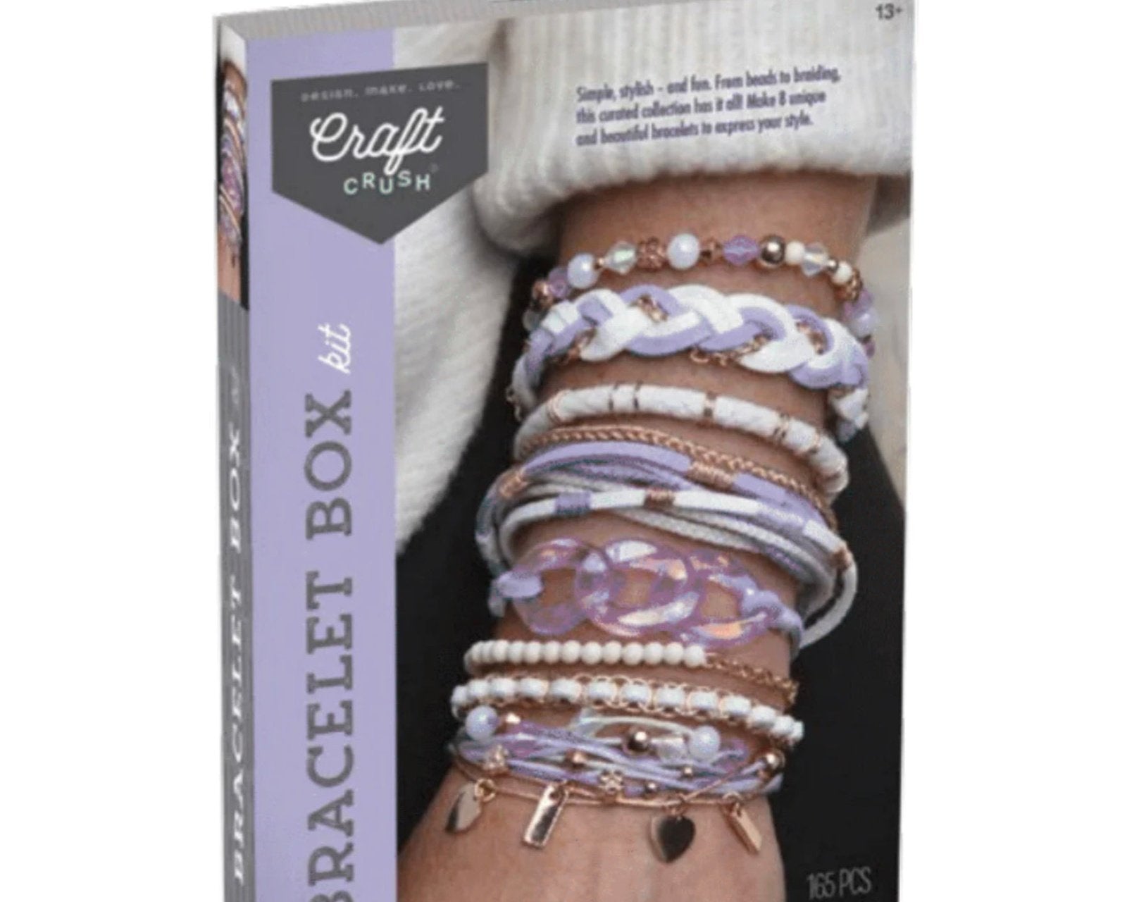 Craft-Tastic Bracelet Box Lilac - hip-kid