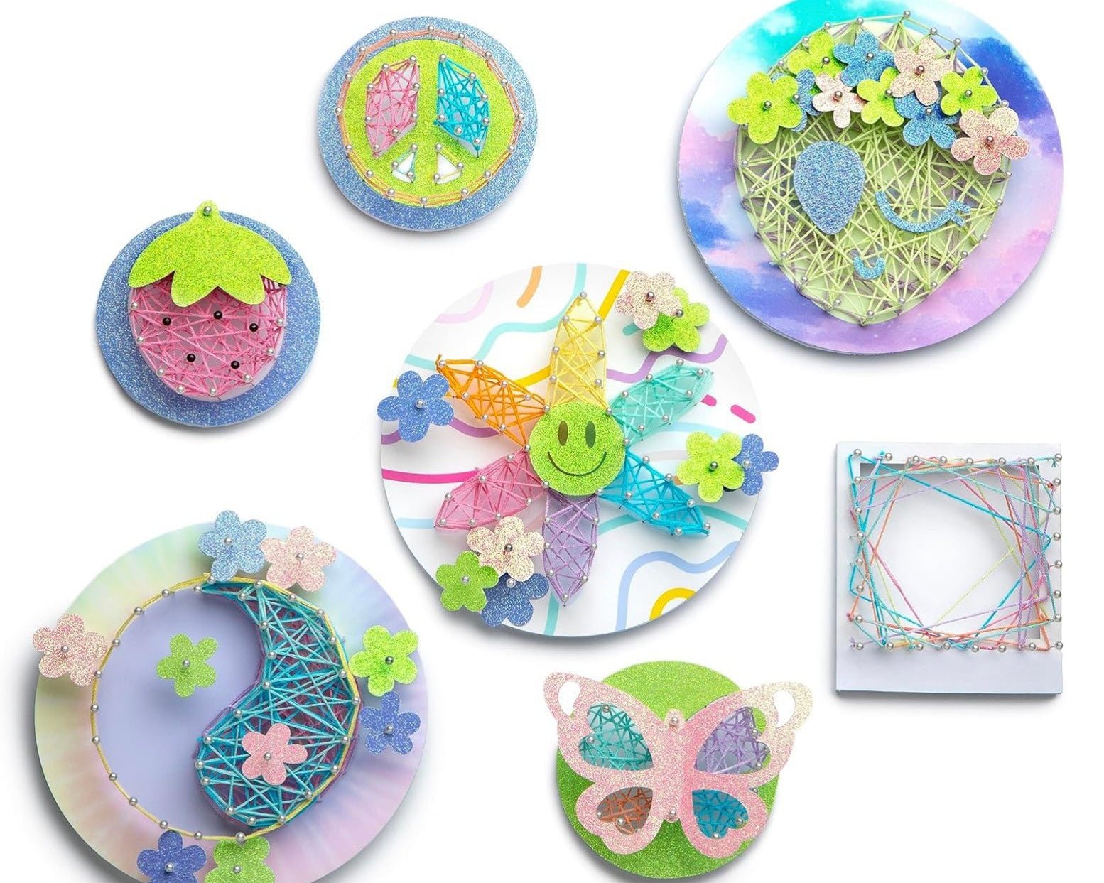 Craft-tastic Wall Collage String Art - hip-kid