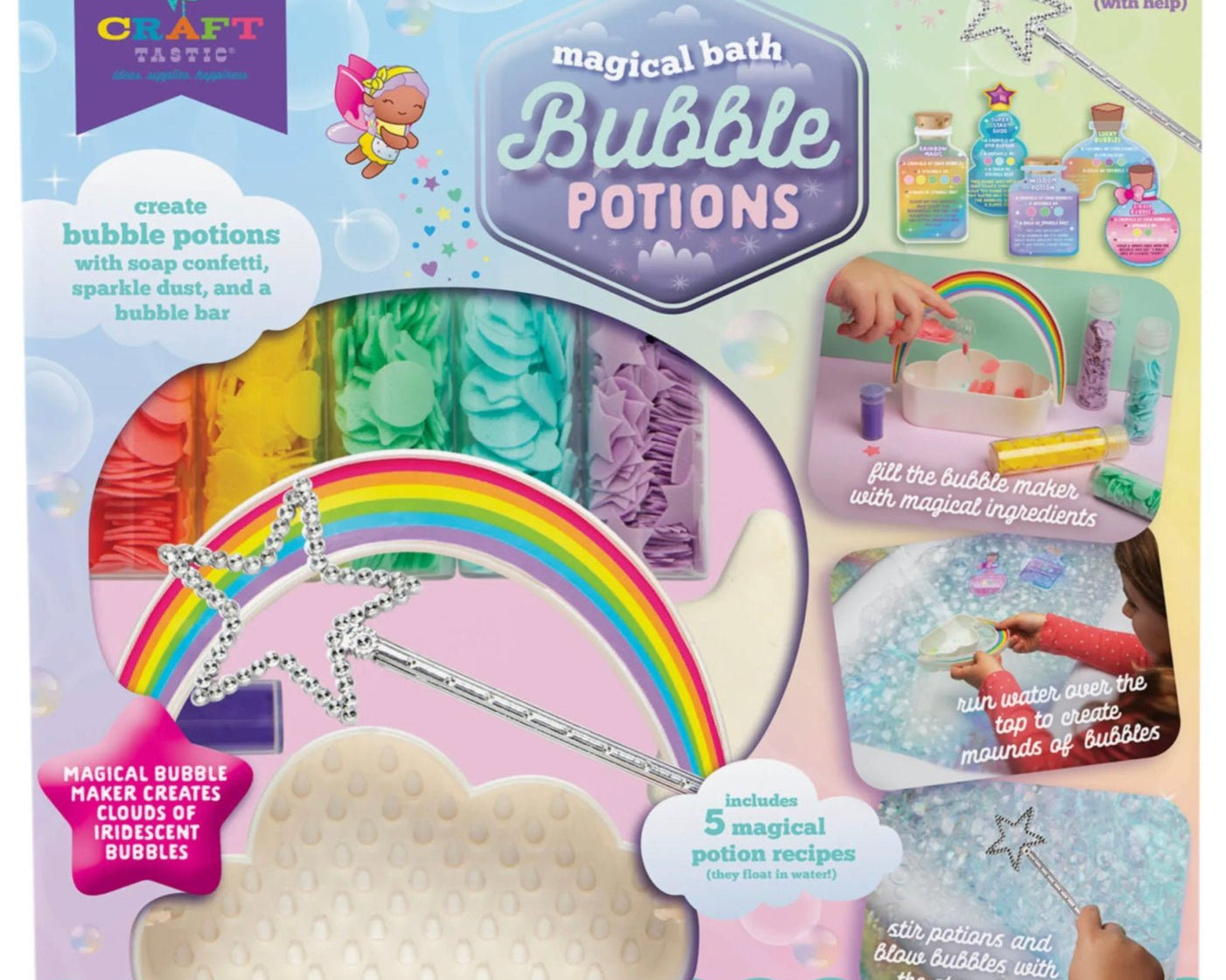 Craft-tastic Magical Bath Bubble Potions - hip-kid