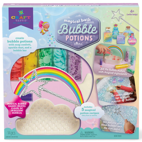 Craft-tastic Magical Bath Bubble Potions - hip-kid