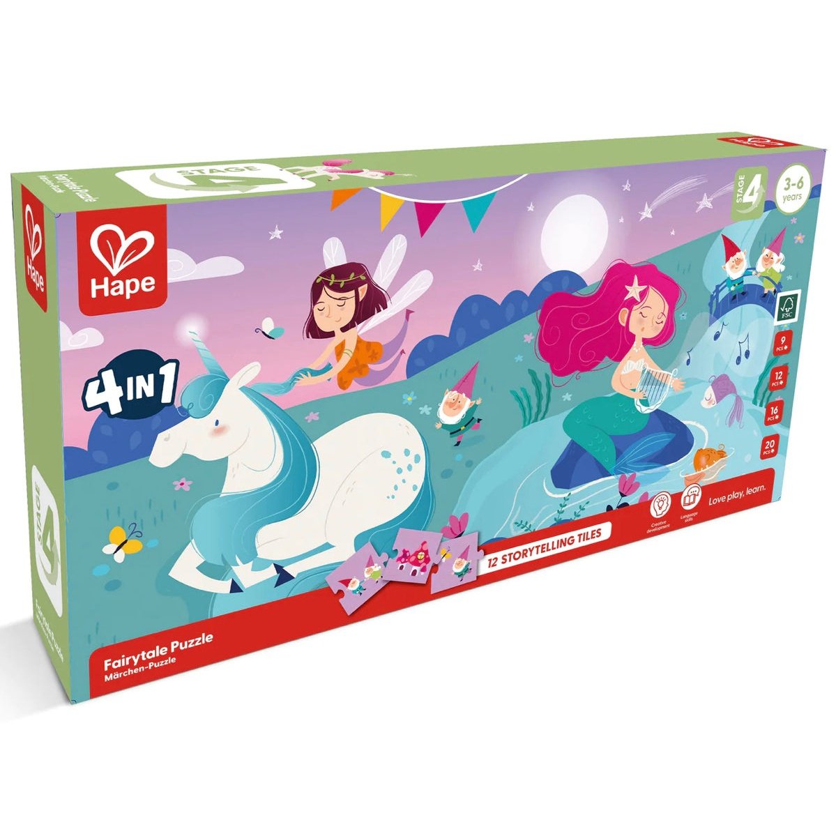 Hape Fairytale Puzzle - hip-kid