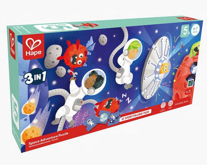 Hape Space Adventure Puzzle - hip-kid