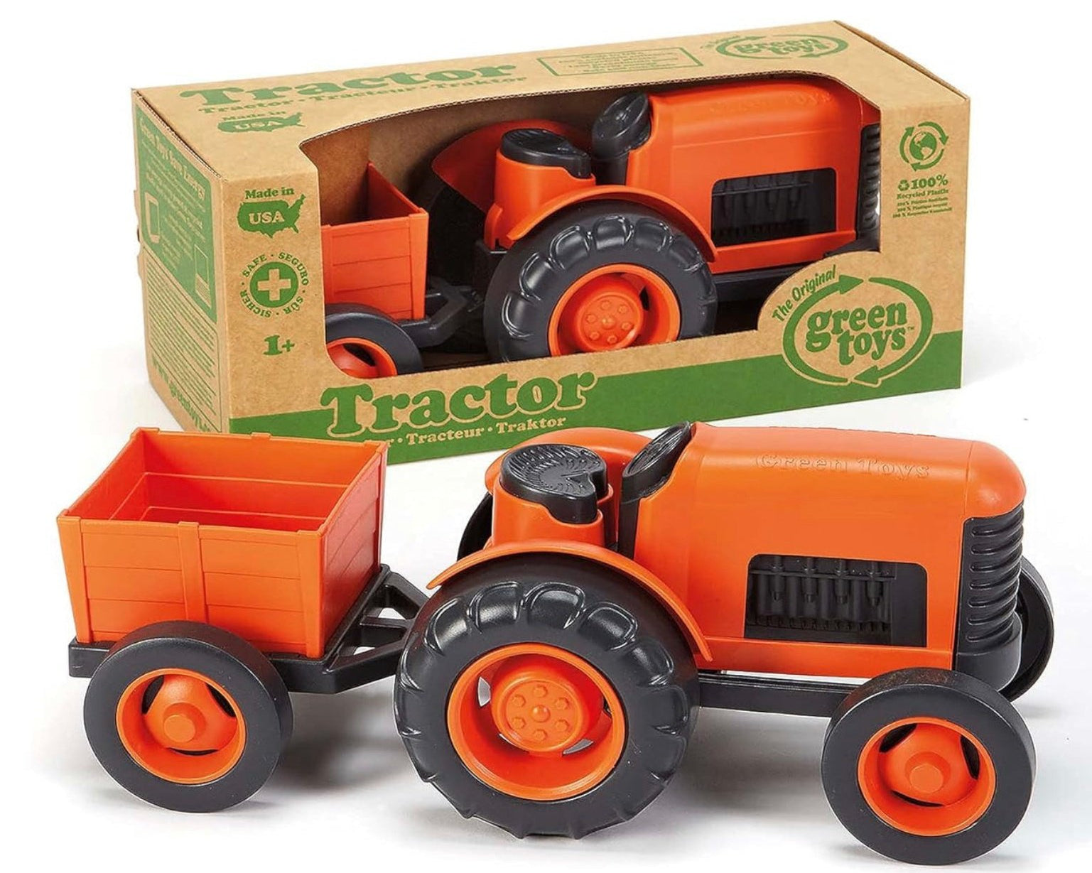Green Toys Tractor - hip-kid