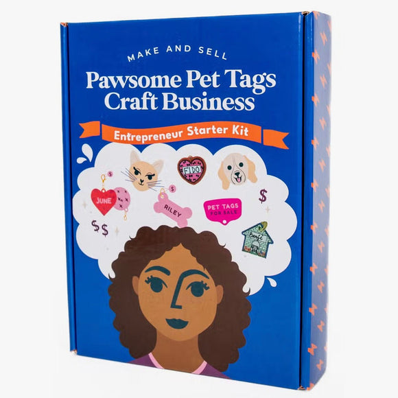 InnovatedHER: Pawsome Pet Tags Craft Business - hip-kid