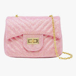 Zomi Gems - Classic Glitter Wave Handbag - hip-kid