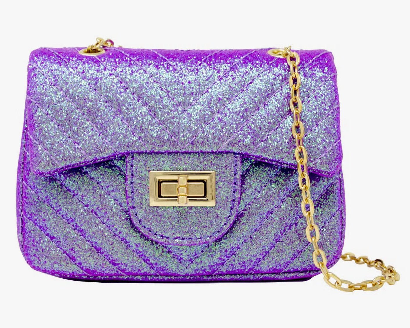 Zomi Gems - Classic Glitter Wave Handbag - hip-kid