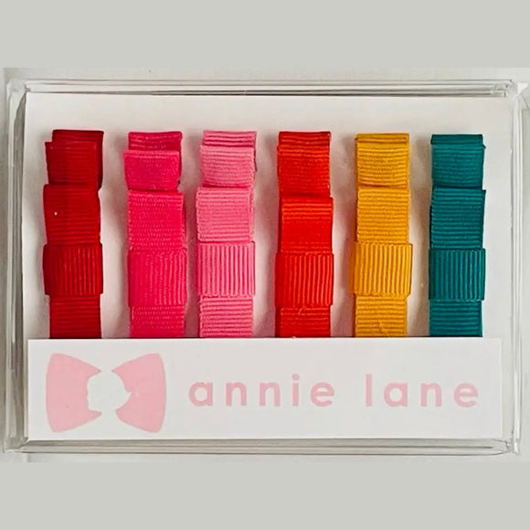 annie lane Box of 6 Bows - hip-kid
