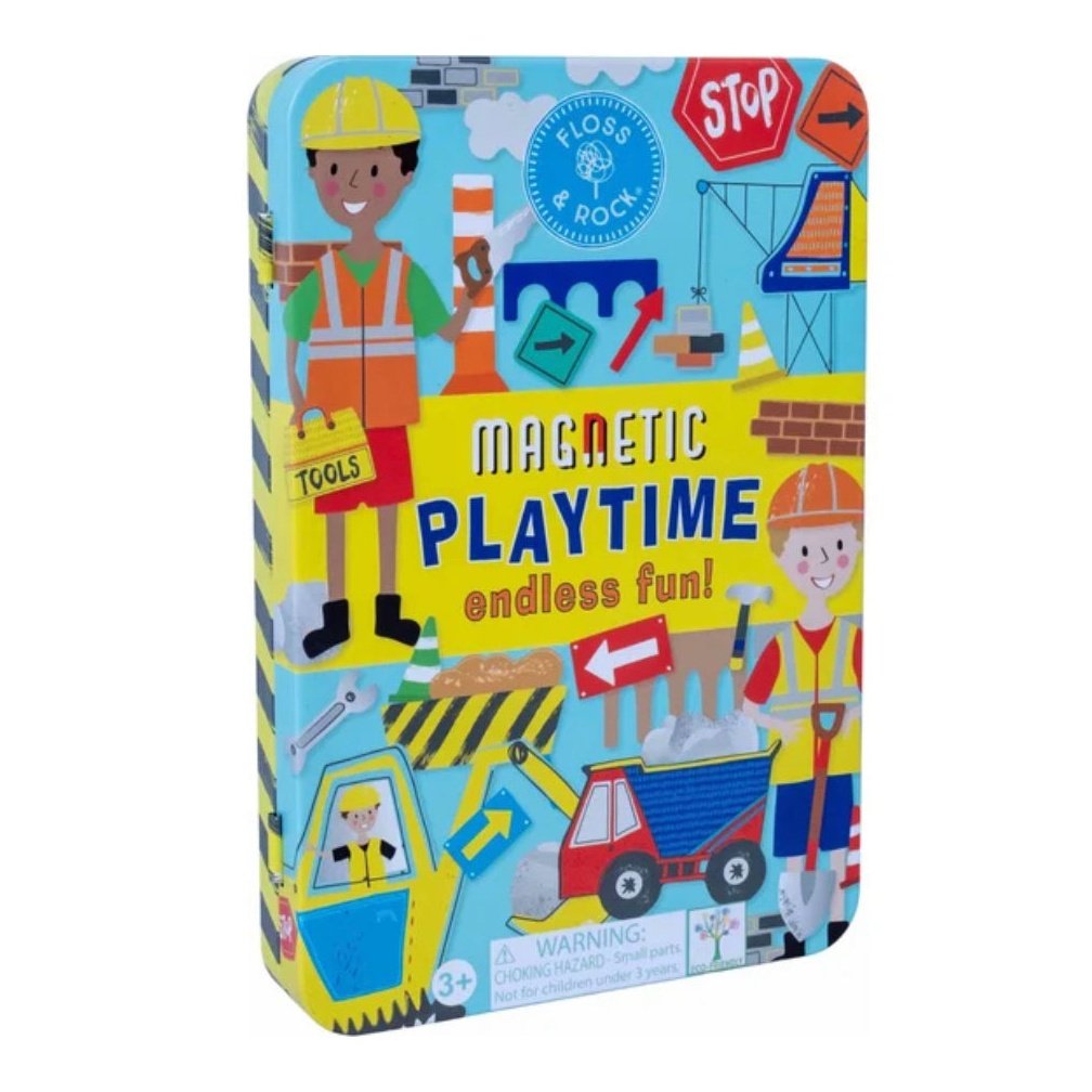 Floss & Rock Magnet Play - Construction - hip-kid