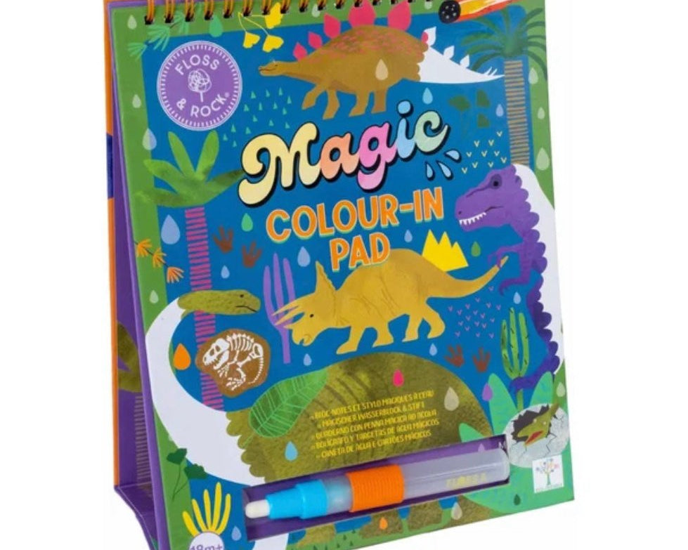 Floss & Rock Dino Waterpad Flip Book - hip-kid