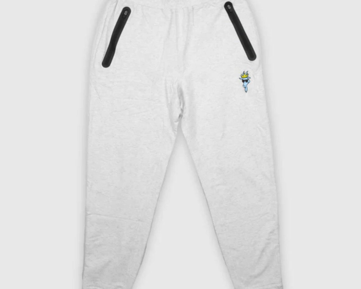 Goat USA OG Athletic Joggers - White - hip-kid