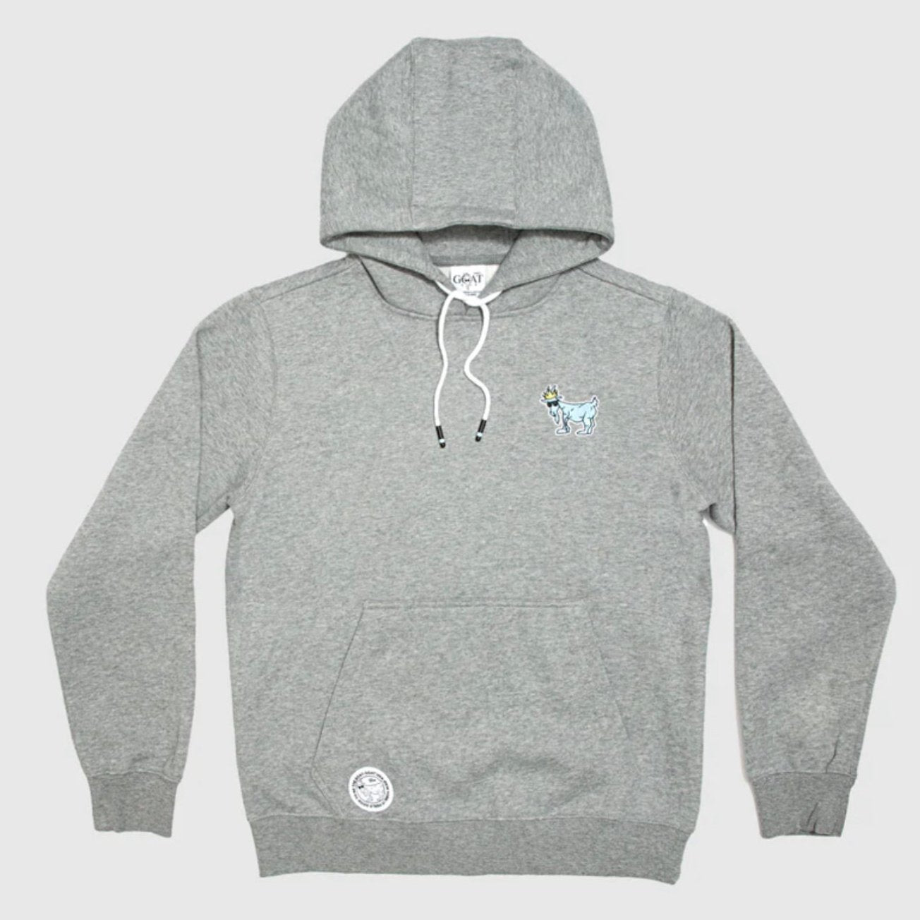 Goat USA OG Hooded Sweatshirt - Gray - hip-kid