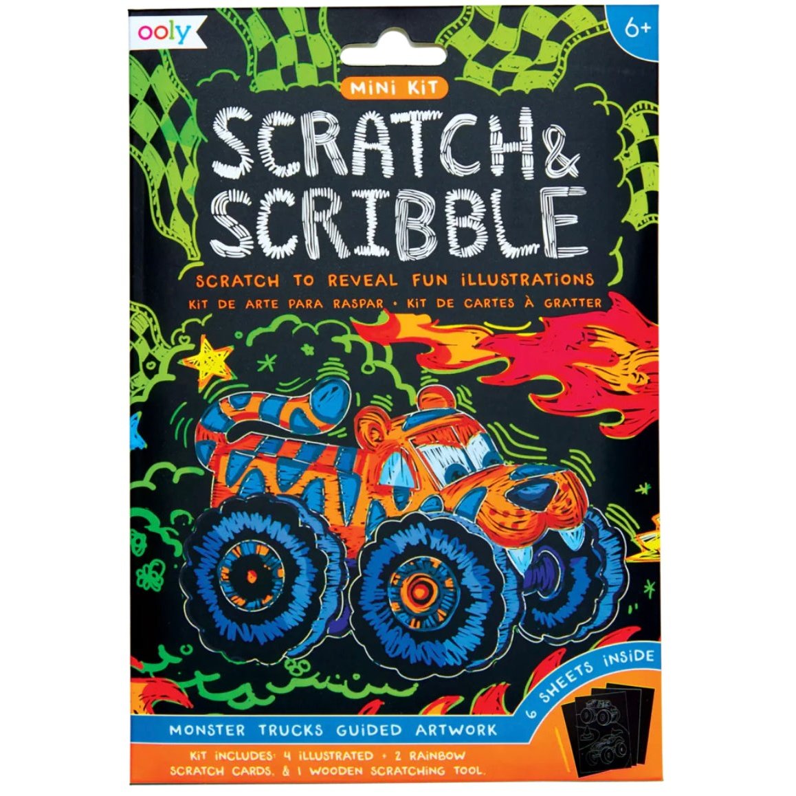 OOLY Scratch & Scribble - Mini Kit - hip-kid