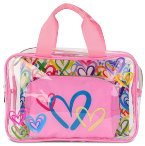 Iscream Corey Paige Hearts Cosmetic Bag Trio - hip-kid