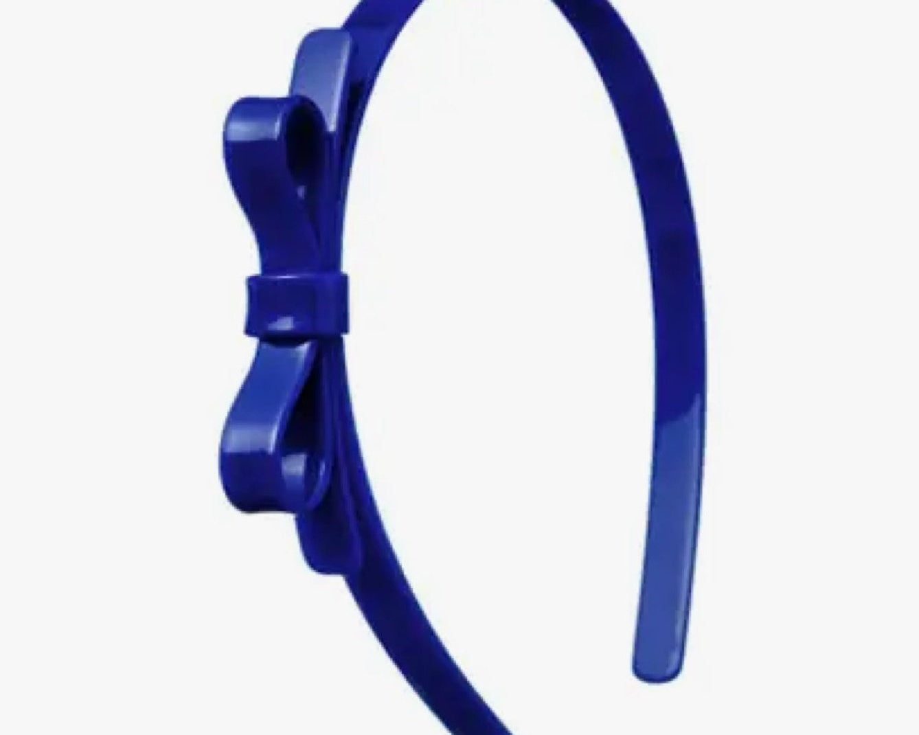 Lilies & Roses Thin Bow Navy Headband - hip-kid