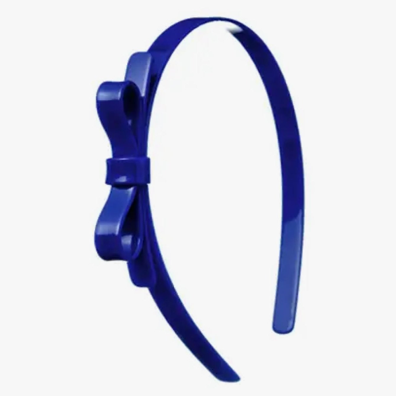 Lilies & Roses Thin Bow Navy Headband - hip-kid