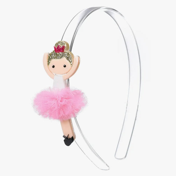 Lilies & Roses Ballerina Headband - Pink - hip-kid