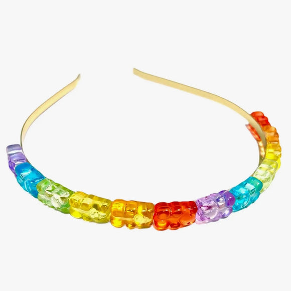 Mavi Bandz Gummy Bear Rainbow Headband - hip-kid