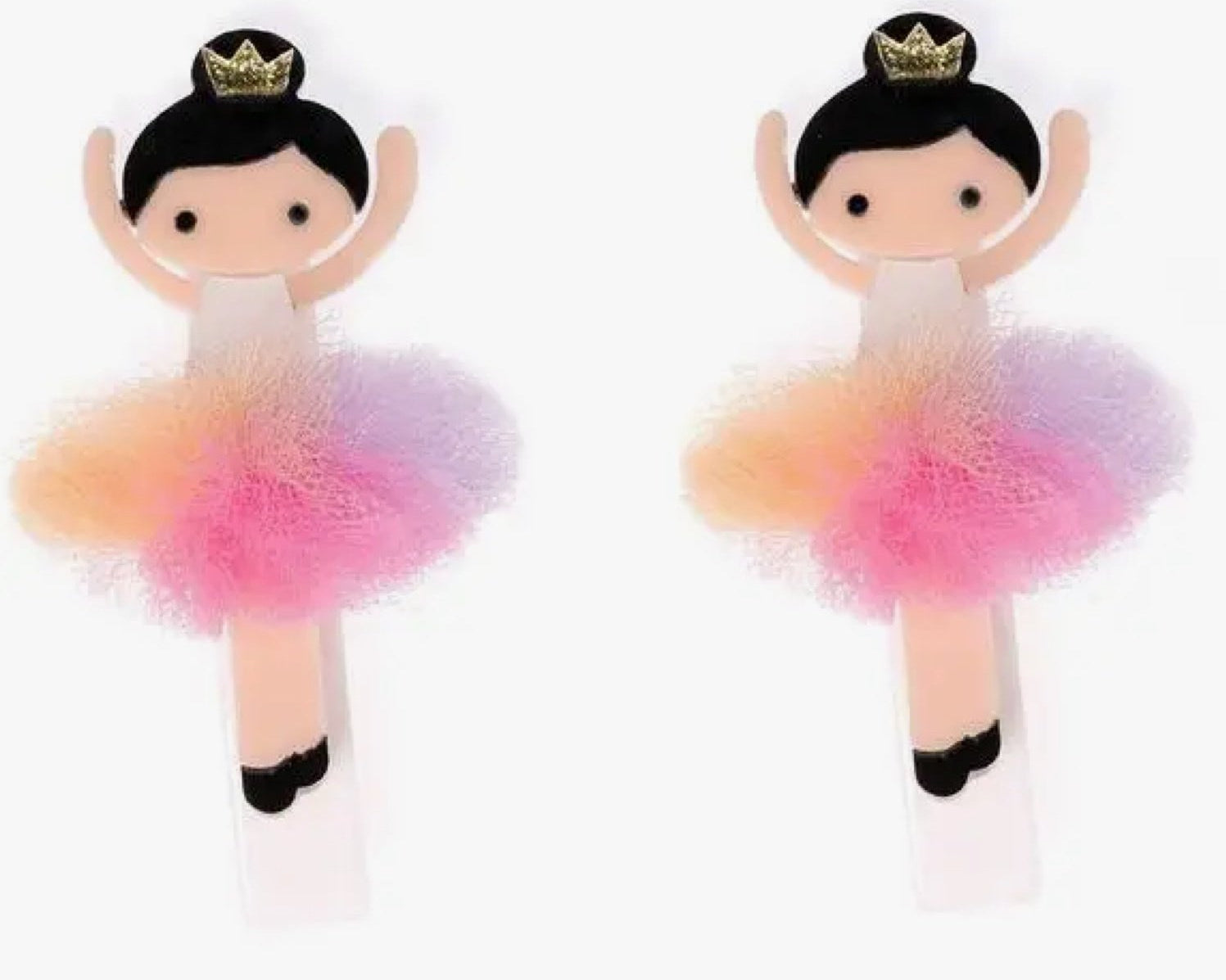 Lilies & Roses - Ballerina Rainbow Alligator Clips - hip-kid