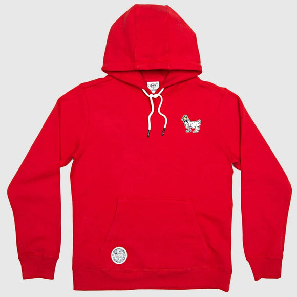 Goat USA OG Hooded Sweatshirt - Red - hip-kid