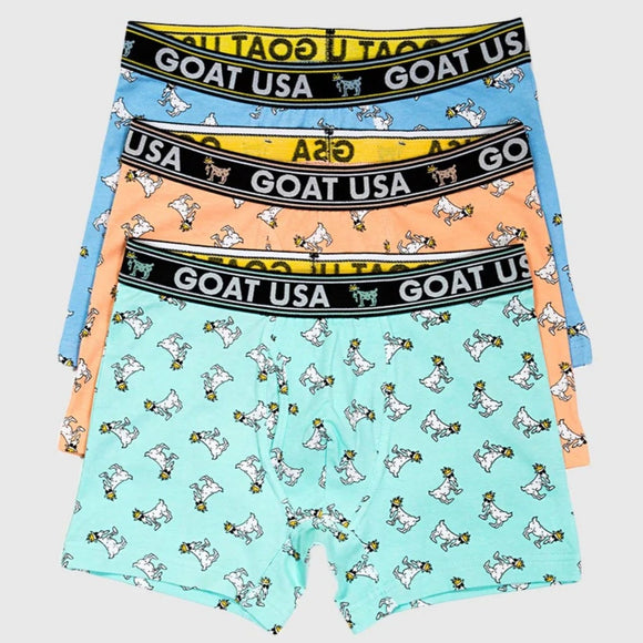 Goat USA WG 3 Pack Boxer Briefs