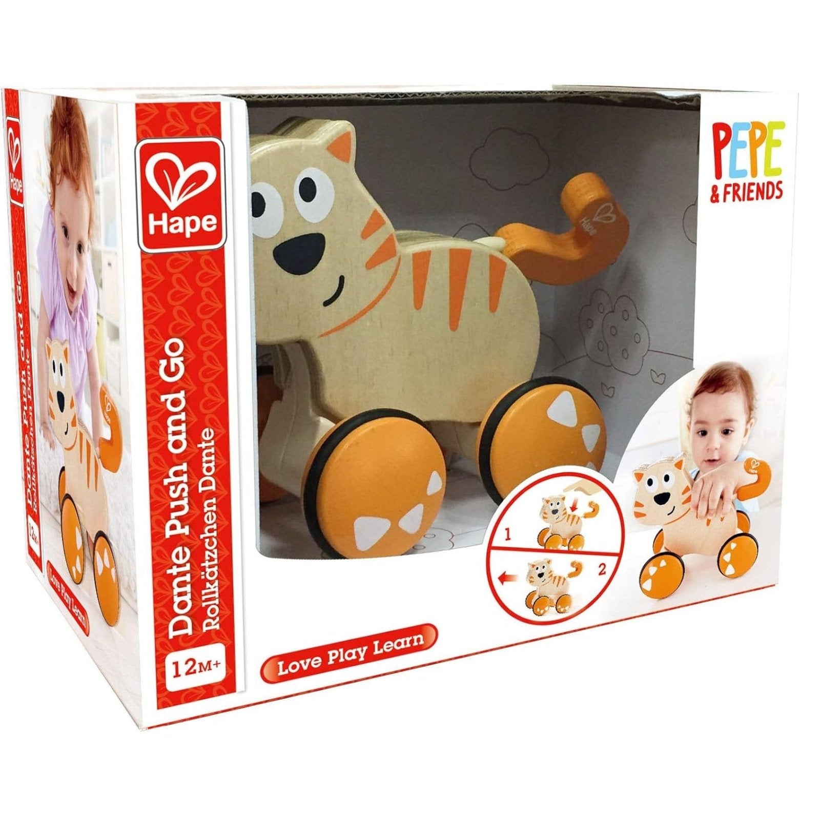 Hape Dante Push & Go - hip-kid