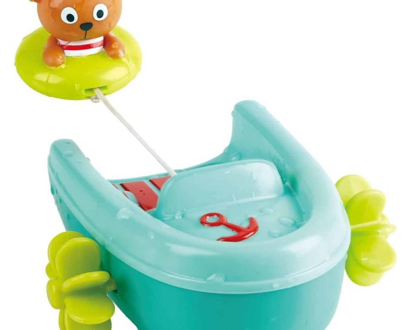 Hape Tubing Pull-back Boat - hip-kid