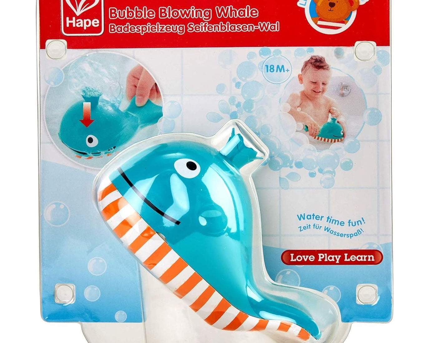 Hape Bubble Blowing Whale - hip-kid