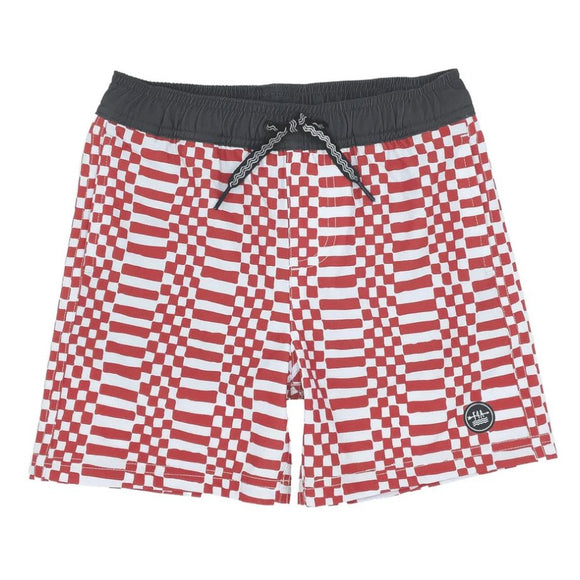 Feather 4 Arrow Double Check Trunk - Chili Pepper - hip-kid