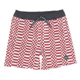 Feather 4 Arrow In the Barrell S/S Rashguard Charcoal & Double Check Volley Trunk - hip-kid