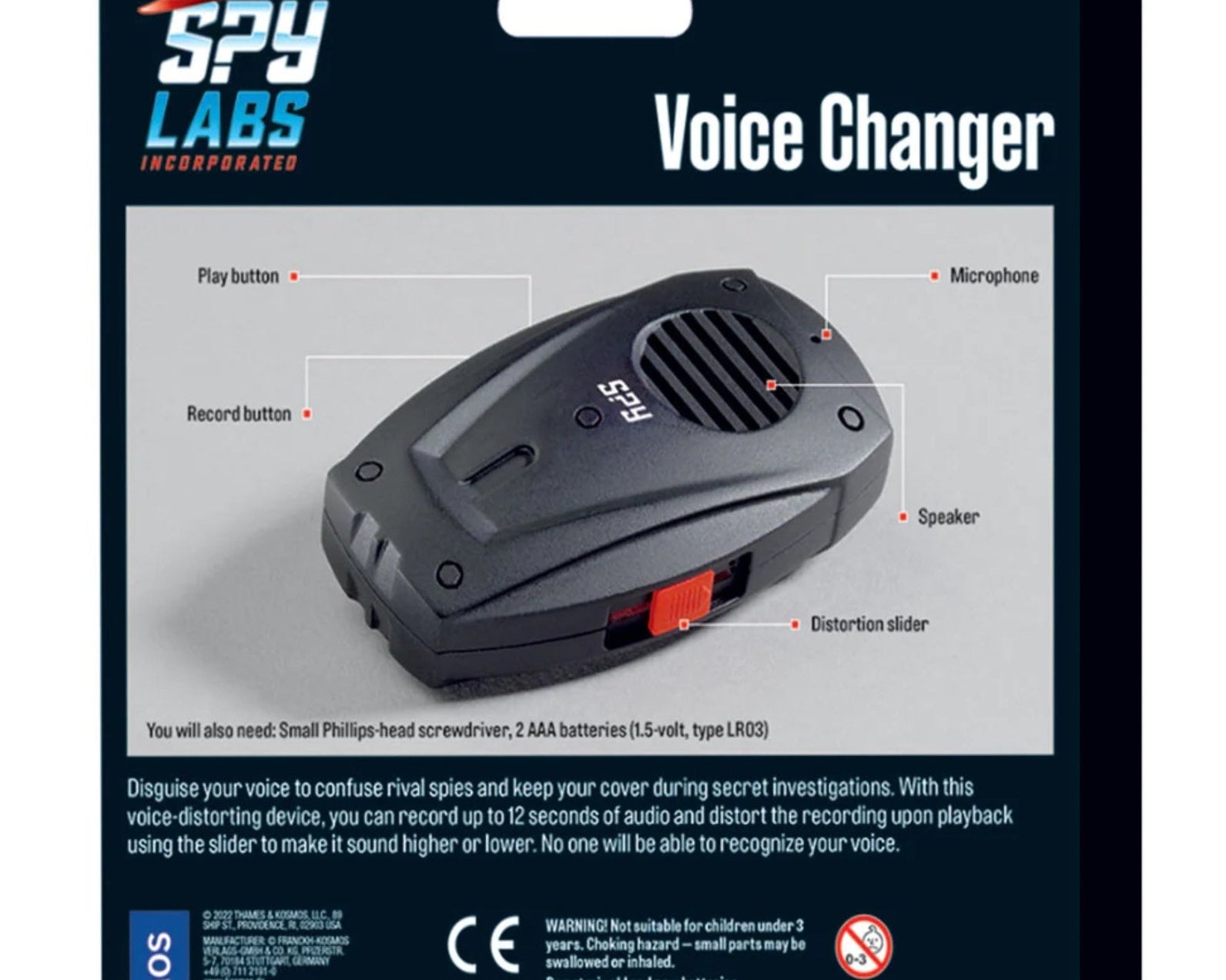Thames & Kosmos Spy Labs: Voice Changer - hip-kid